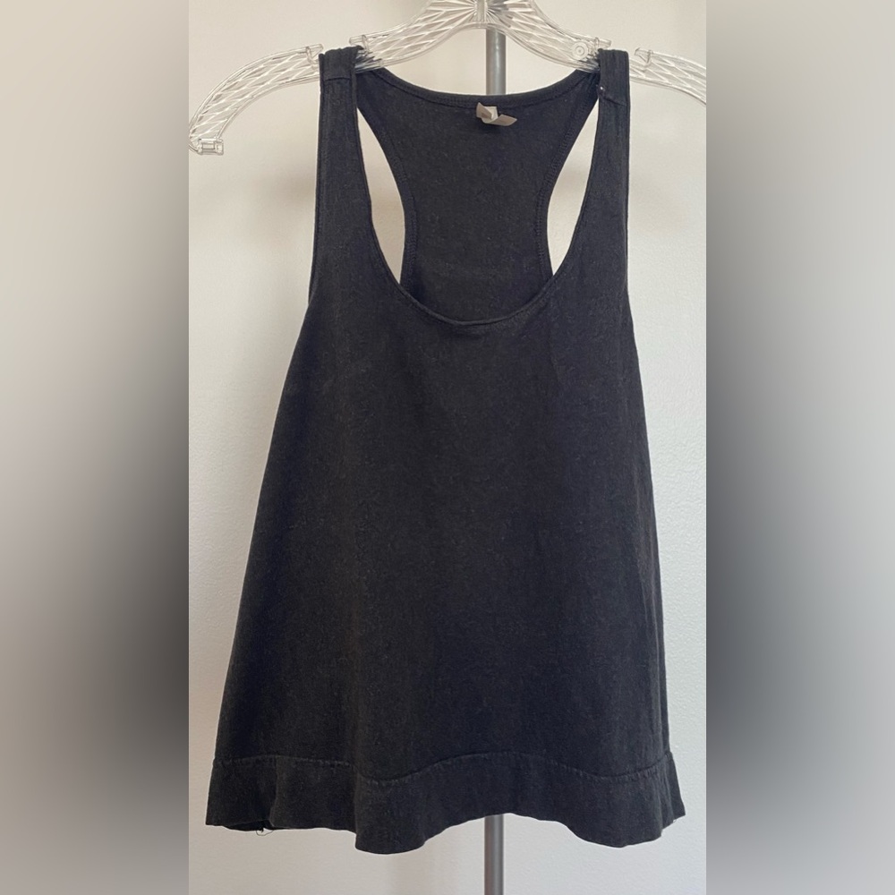 Pact Charcoal Heather All Ease Sleep Top, M